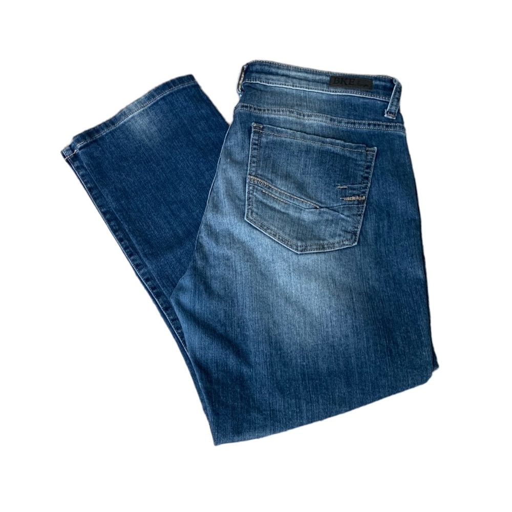 BKE Women's Blue Ankle & Cropped Jeans